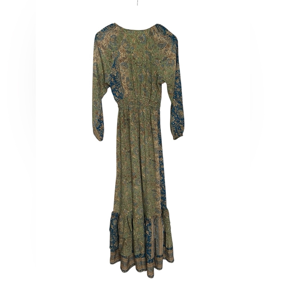 RAGA Blue and Green Maxi Dress - Picture 4 of 10